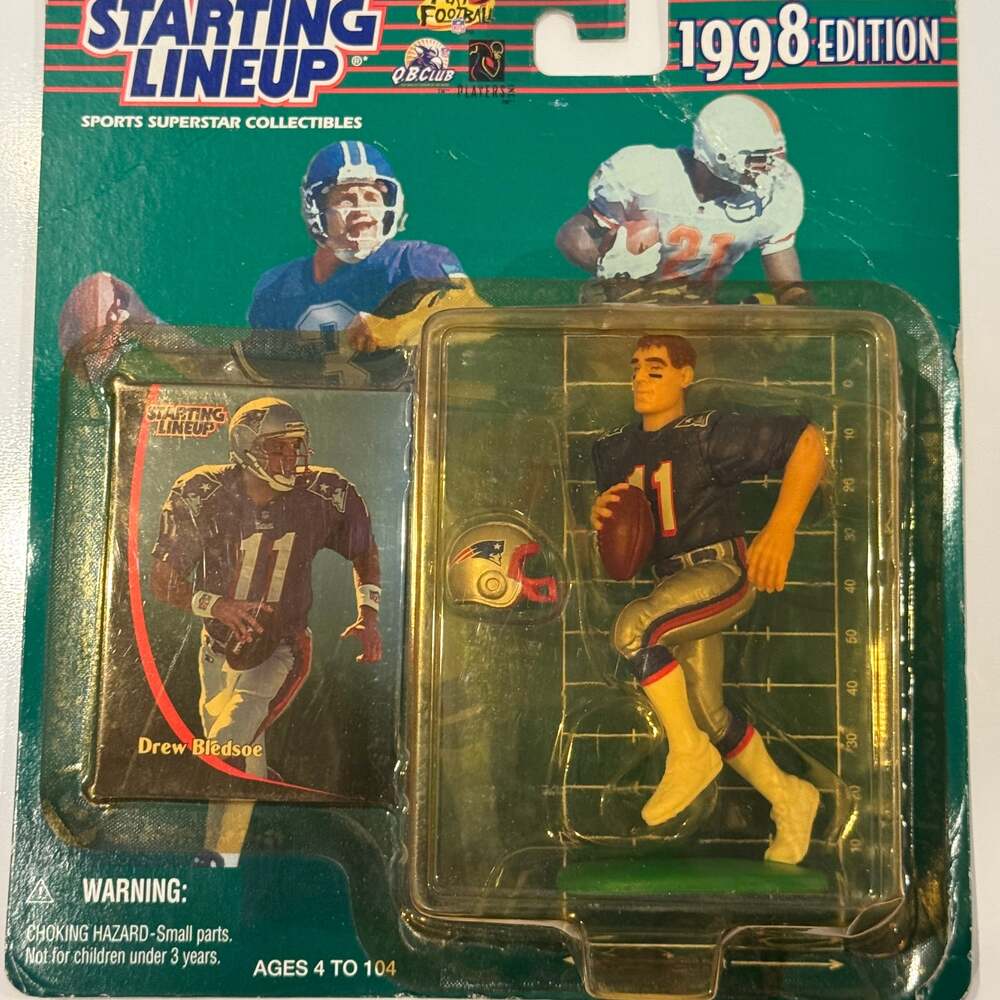 1998 NFL Starting Lineups Drew Bledsoe Action Figure